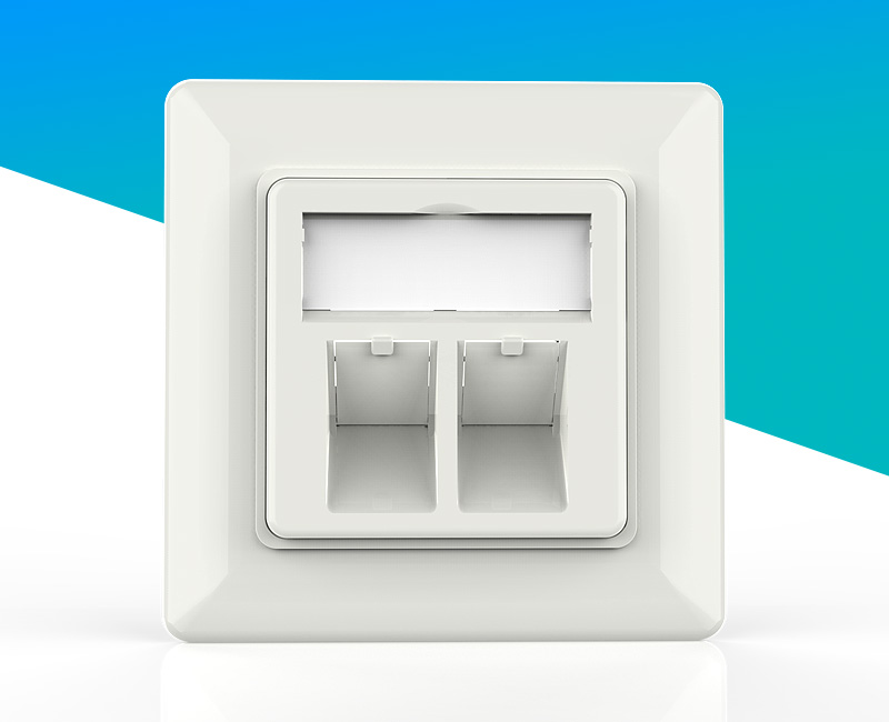 英曼80型-網絡面板，電腦插座-單口/雙口/三口 Network Face Plate