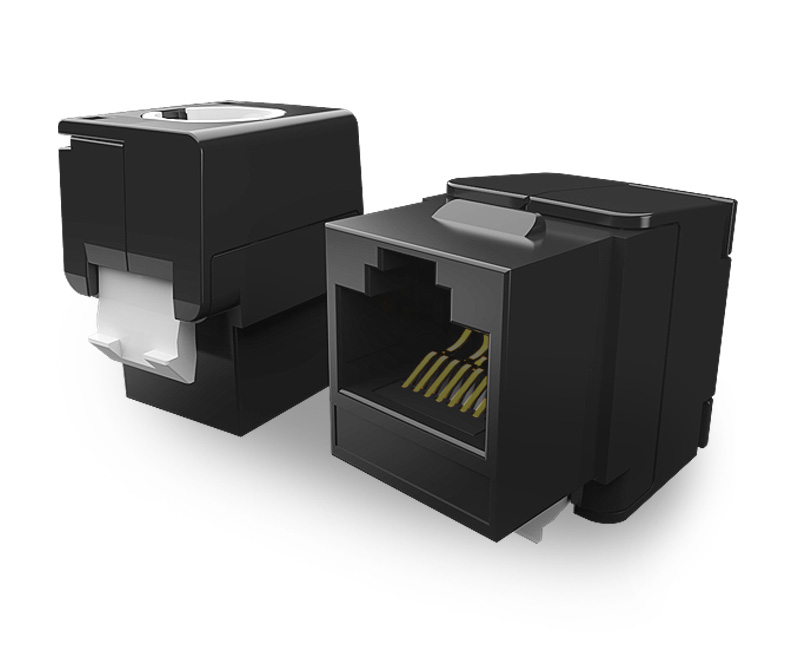 Enmane Ultra-short Toolless RJ45 Keystone Jack