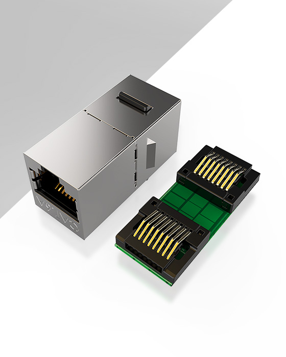 Shielded RJ45 Keystone Coupler