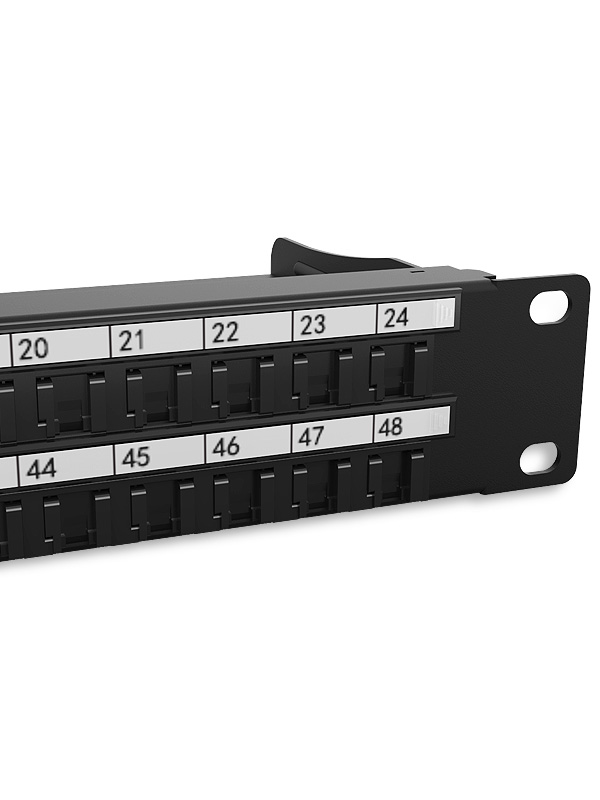 1U 48 Ports Network Patch Panel