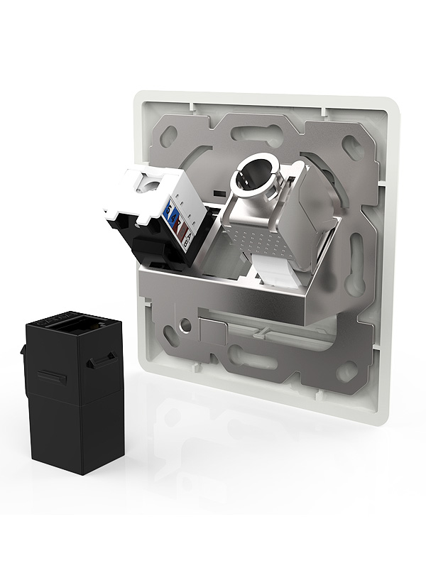 80 Type Network RJ45 Faceplate