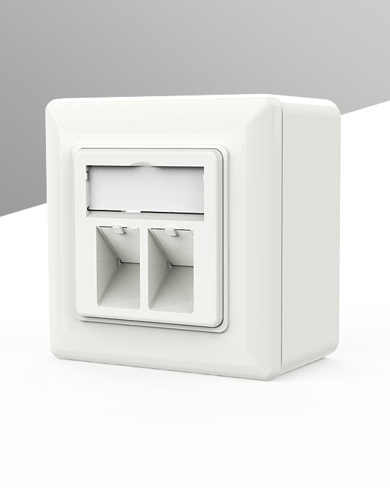 80 Type Network RJ45 Faceplate