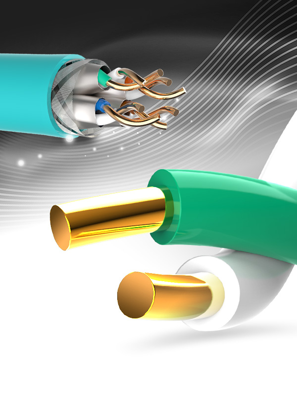 七類-萬兆雙屏蔽工程網(wǎng)線（SFTP）