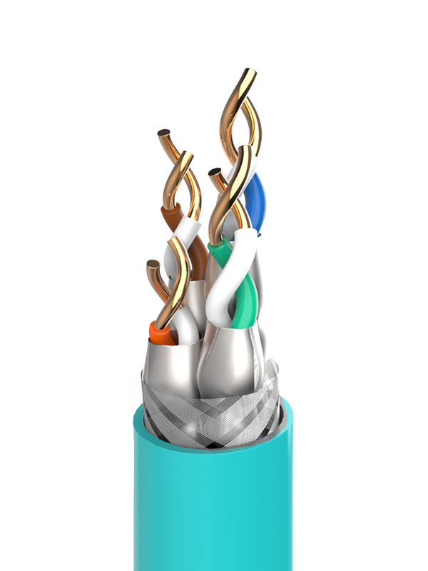 七類-萬兆雙屏蔽工程網(wǎng)線（SFTP）