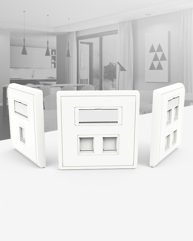 網絡面板,電腦插座