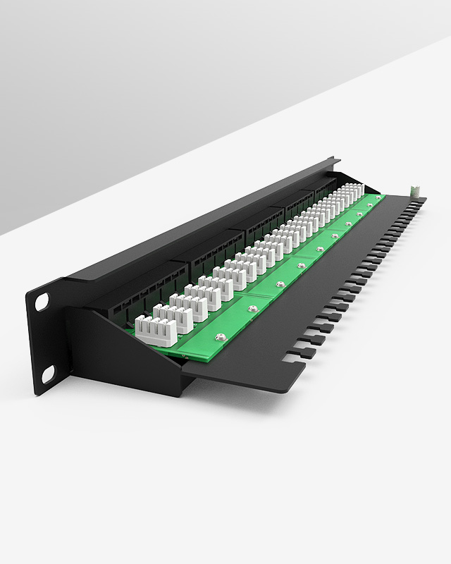 1U25 口電話語音配線架 